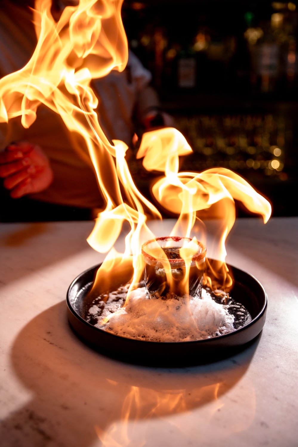 El fuego y la intención.